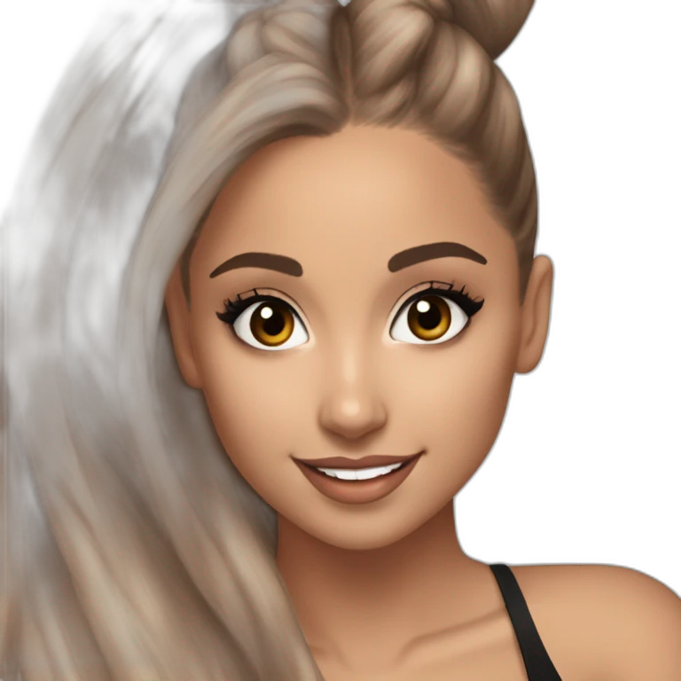 Ariana Grande -selfi-with-bikini Download emoji emoji