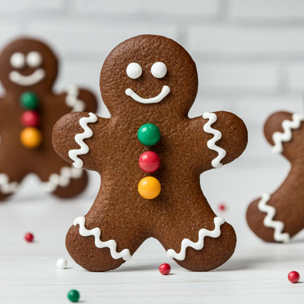 gingerbread man emoji