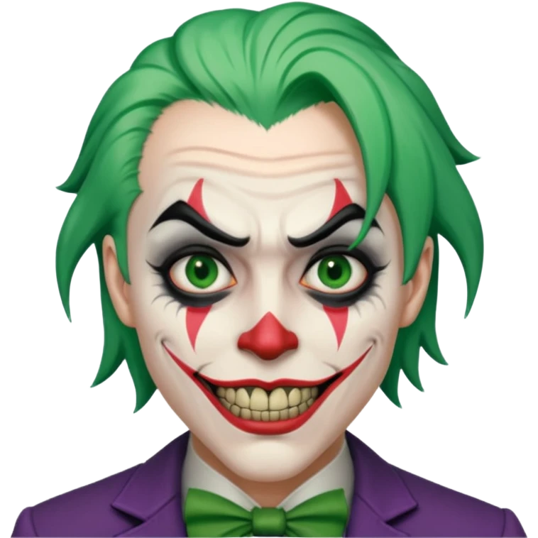 terrifying arkham joker emoji
