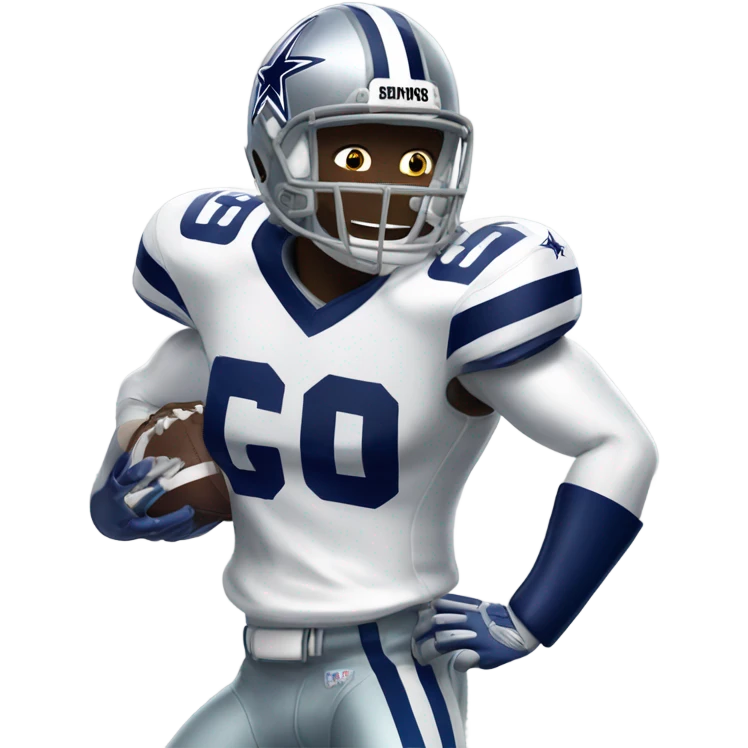 Dallas cowboy player emoji