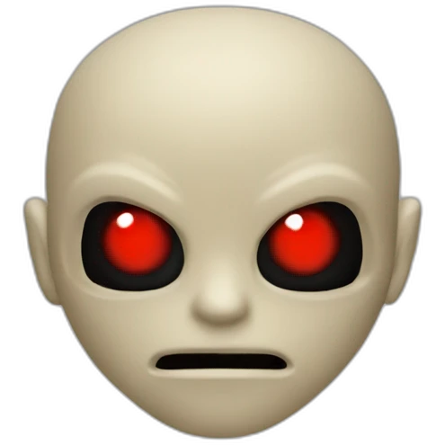 Alien ant red emoji
