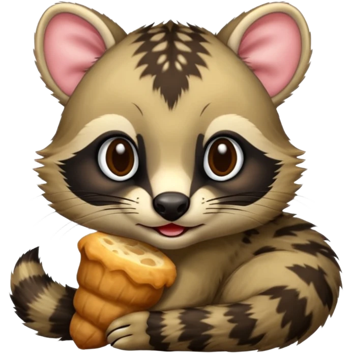 civet is ready to eat emoji
