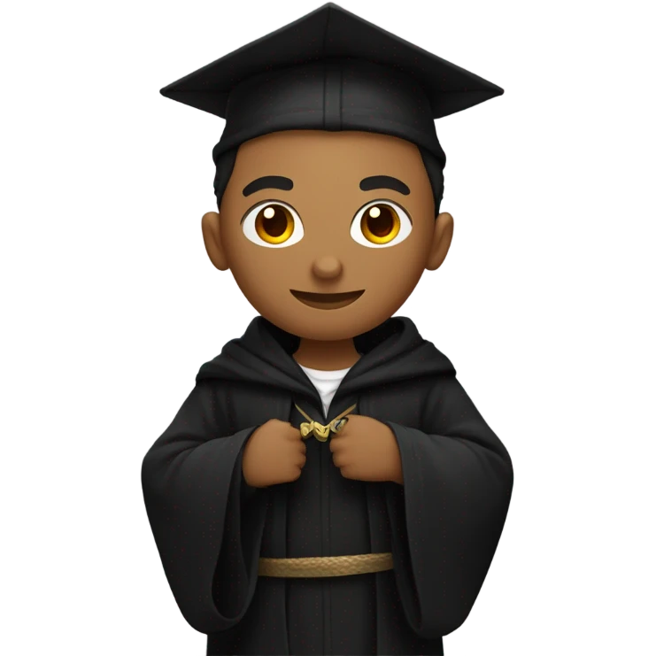Black robe hogwarts emoji