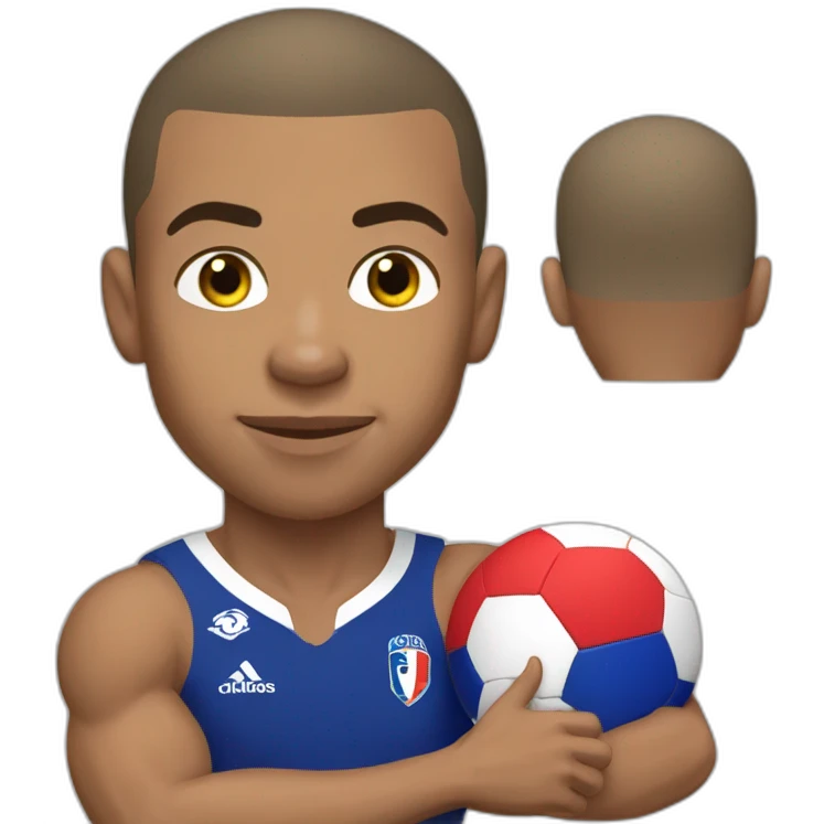 Kylian mbappe, france, world cup, buff emoji