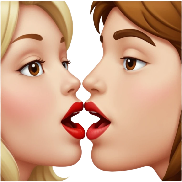 Lip kiss emoji