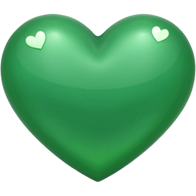 Green heart emoji
