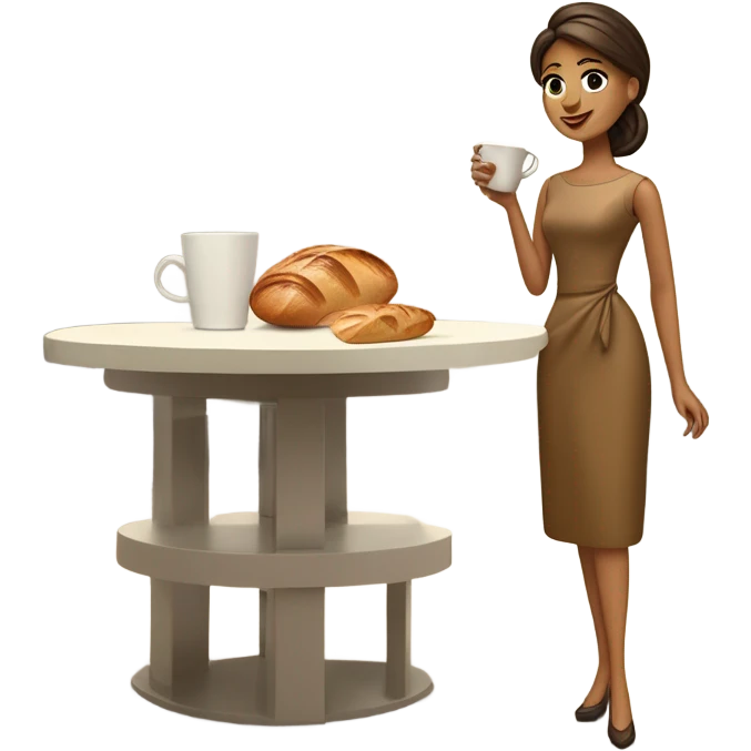 Chica en parís  emoji