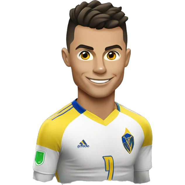 Cristiano Ronaldo at Al Nassr emoji