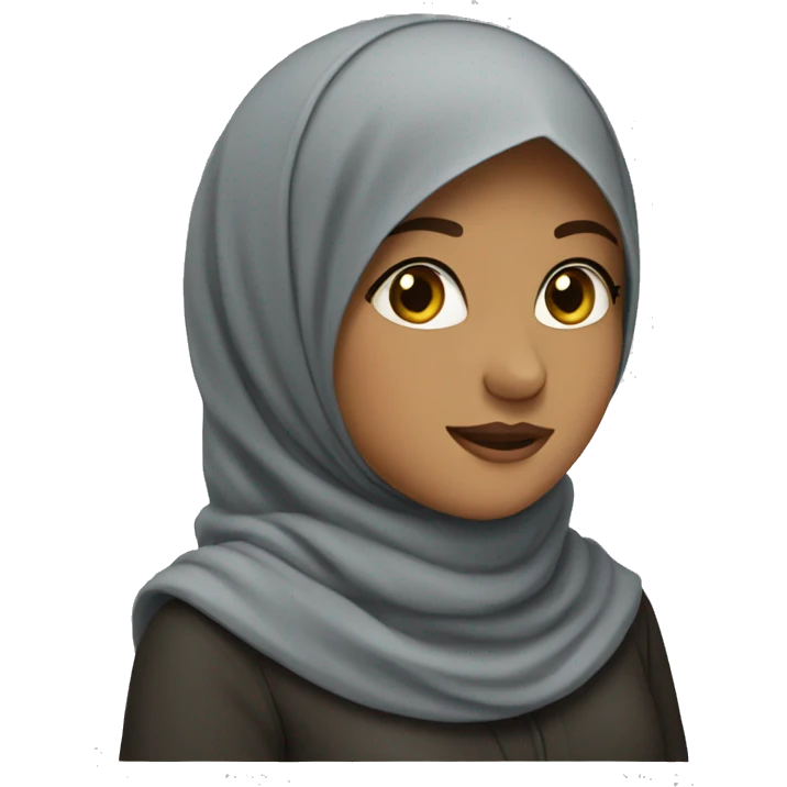 girl wearing the hijab emoji