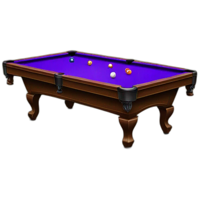 Pool table  emoji