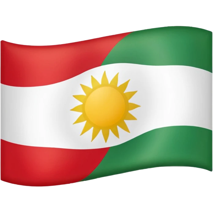 Kurdistan flag emoji