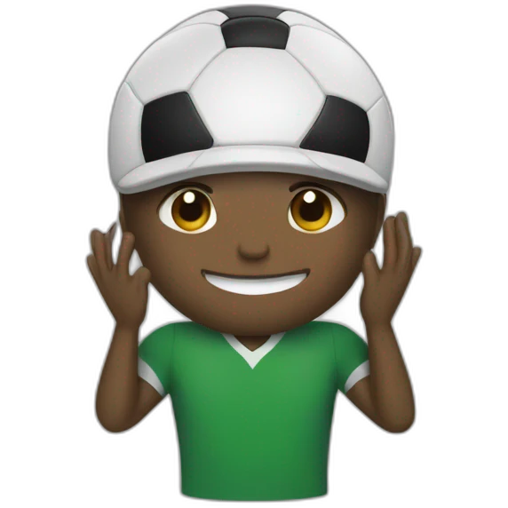 Joueur de football emoji
