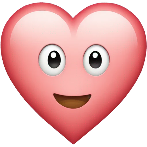Heart with a A emoji