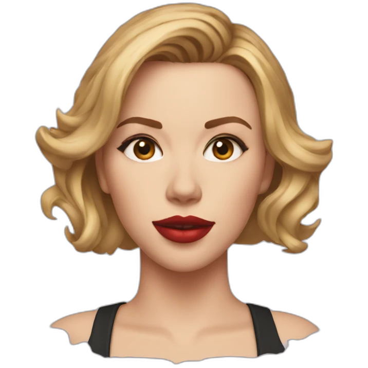 Scarlett Johansson emoji