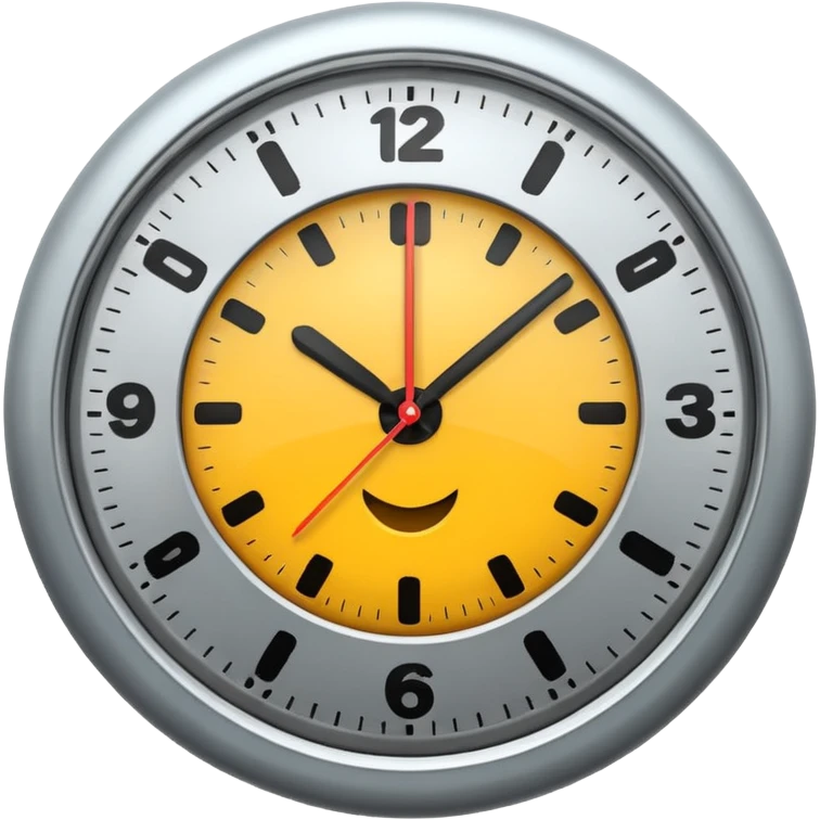 Clock it emoji