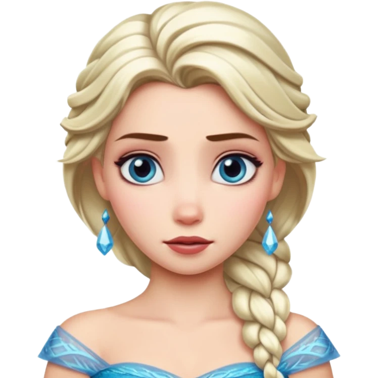 Elsa warier princess emoji