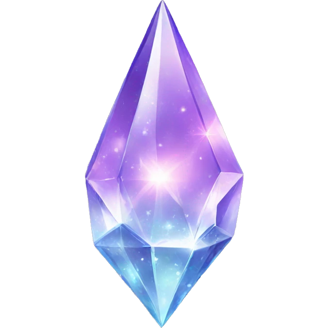 magical sparkling crystal emoji