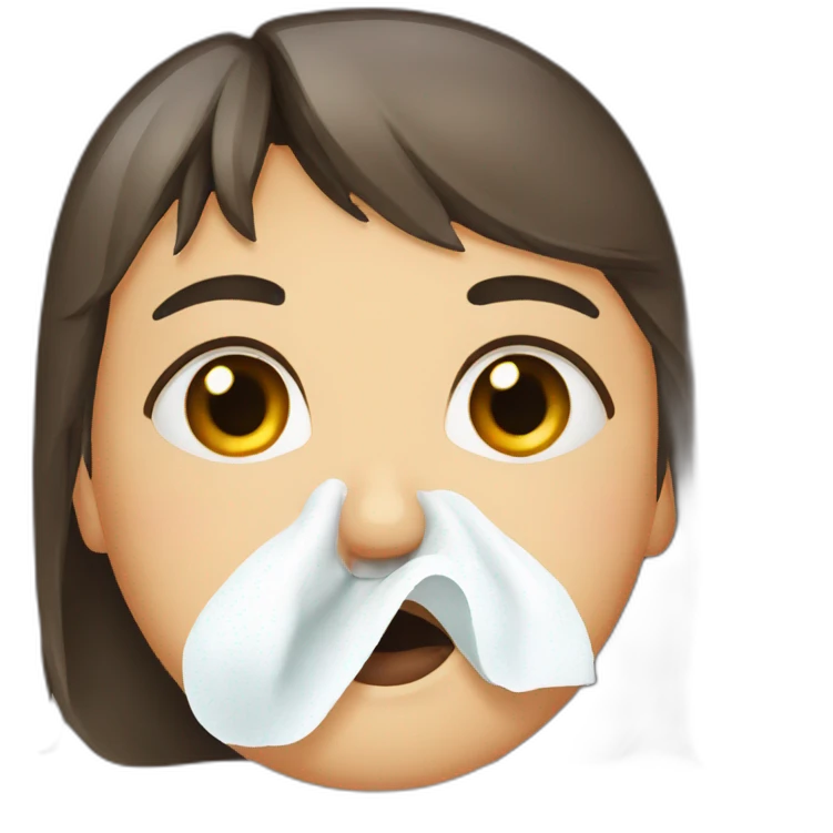 Runny nose emoji