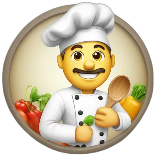 german chef in the kitchen emoji