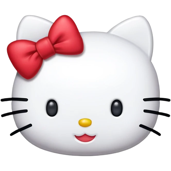 Hello kitty emoji