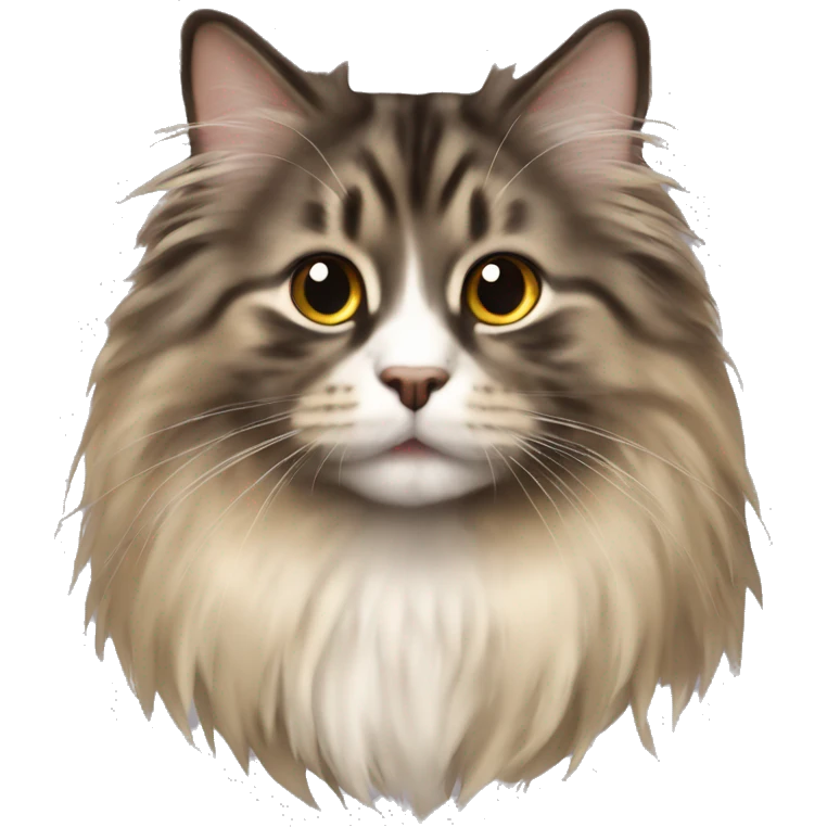 American long haired bobtail emoji