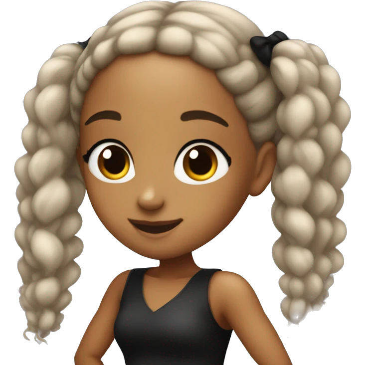 Black Ariana grande  emoji