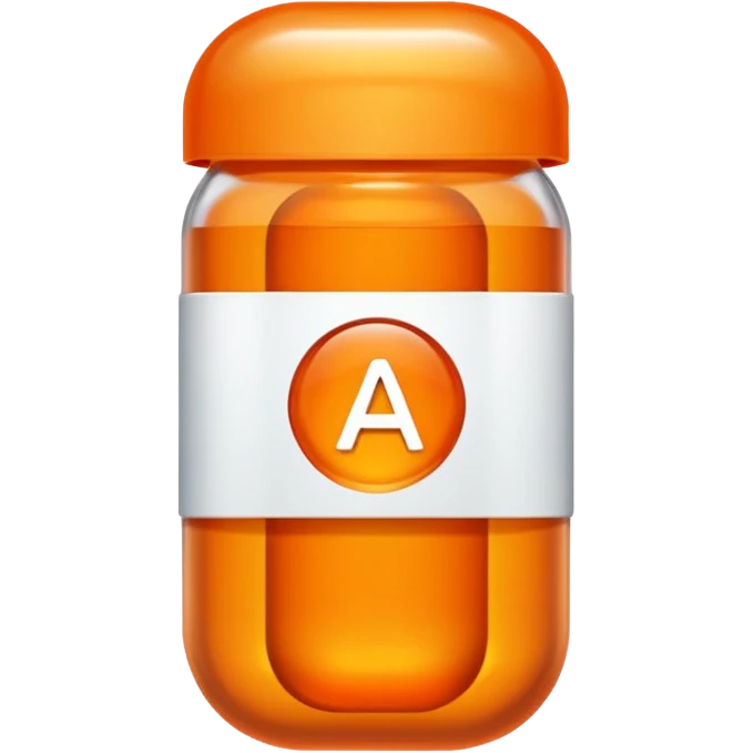 Vitamin A Case in Pill emoji