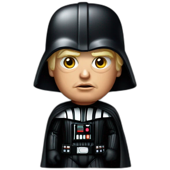 Donald trump in darth vader outfit emoji
