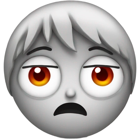 Sad tomato emoji