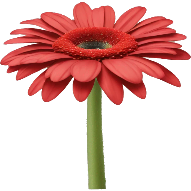 GERBERA roja emoji
