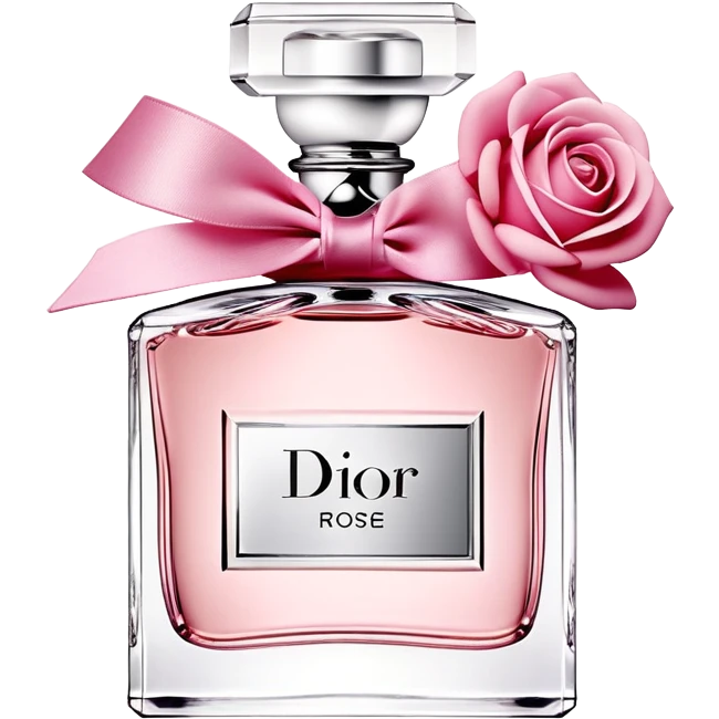 Parfum Dior rose emoji