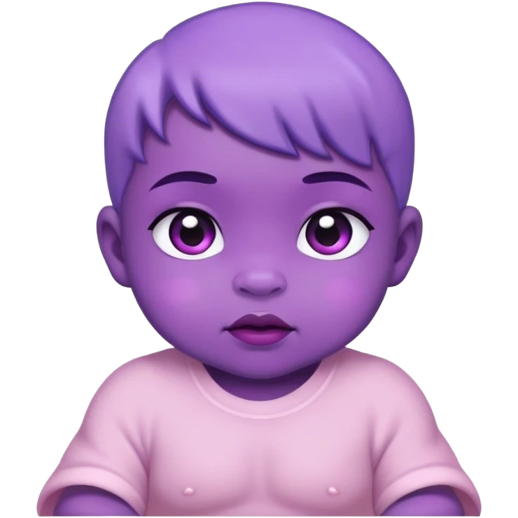 Baby purple  emoji