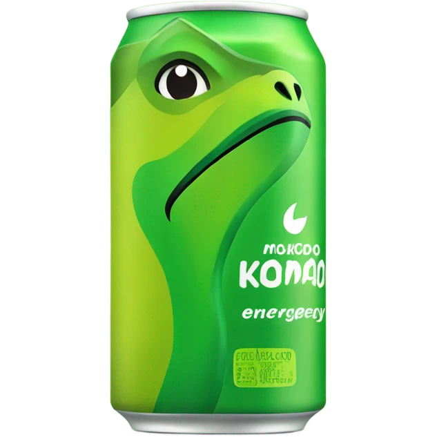 Kiwi Komodo Energy Drink can emoji