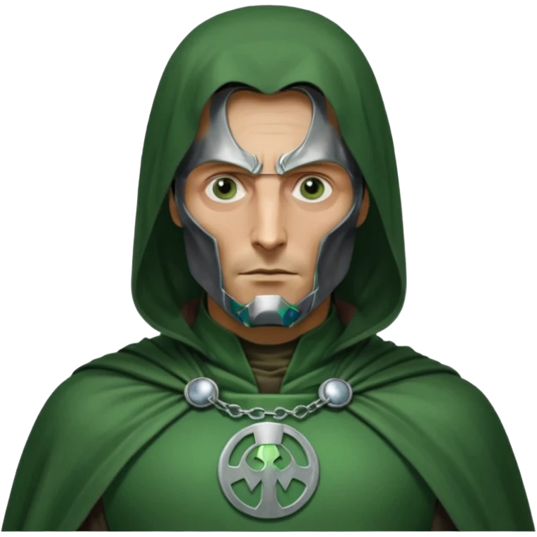 Mads Mikkelsen as Doctor Victor von Doom No mask emoji