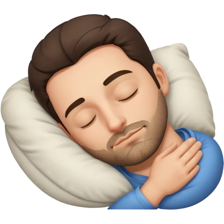 sleeping man  emoji
