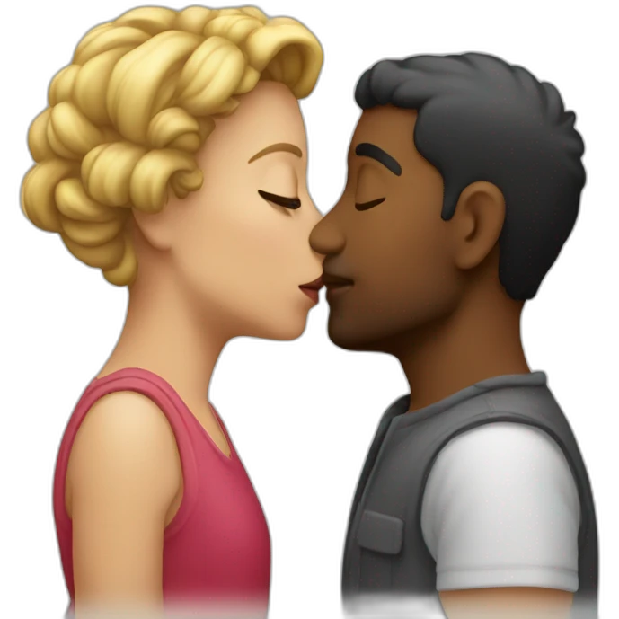 kissing emoji