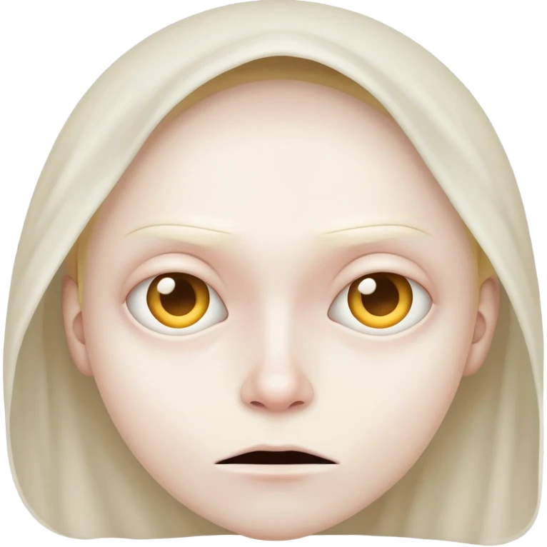 hiding creepy emoji