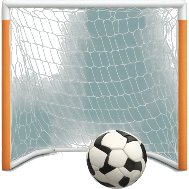 Soccer goal  emoji