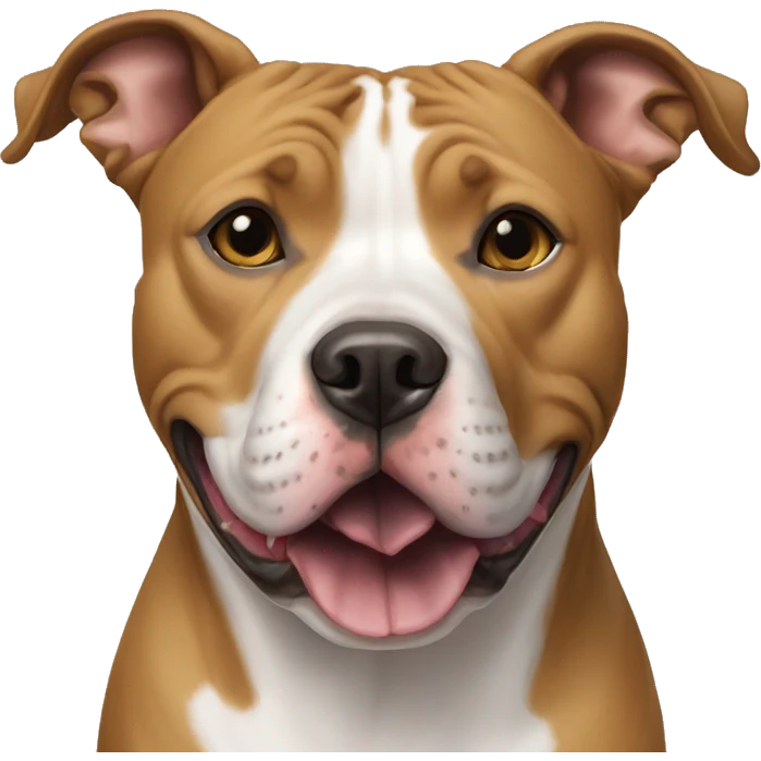 American Staffordshire Terrier drooling emoji