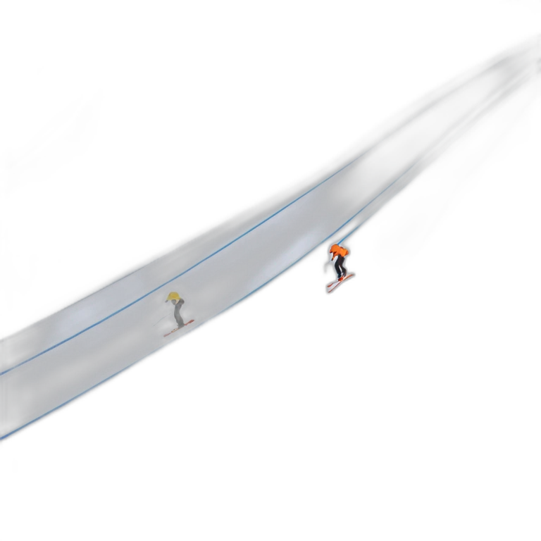 Piste course emoji