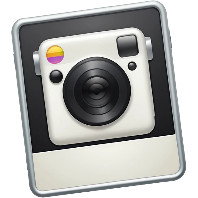 polaroid frame neutre emoji