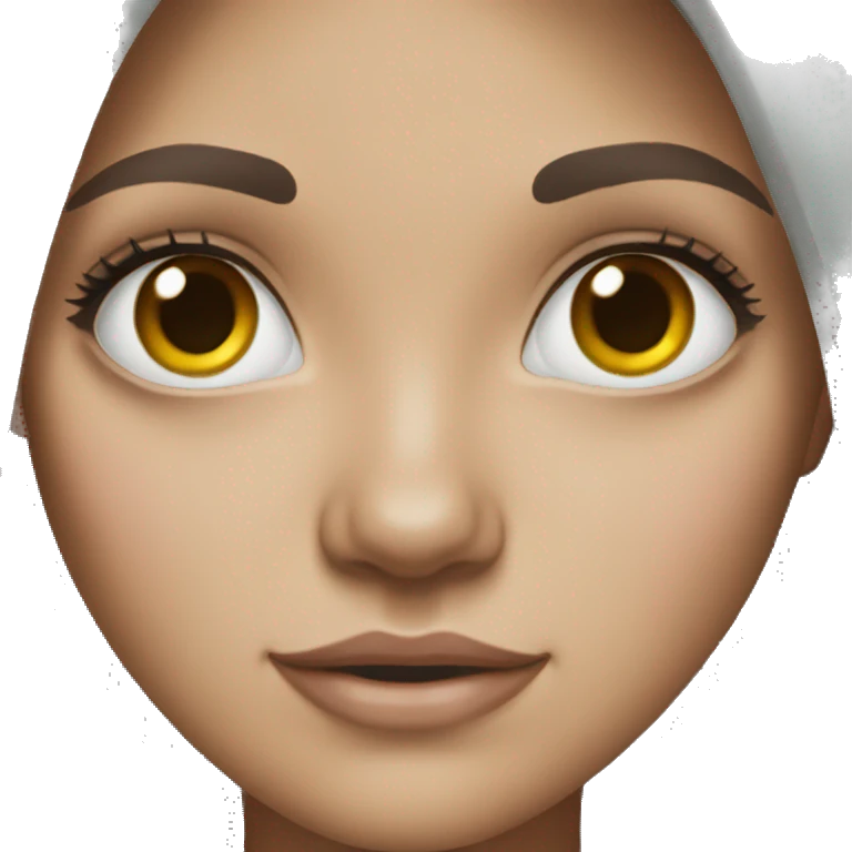 Girl-big-grey-eyes emoji