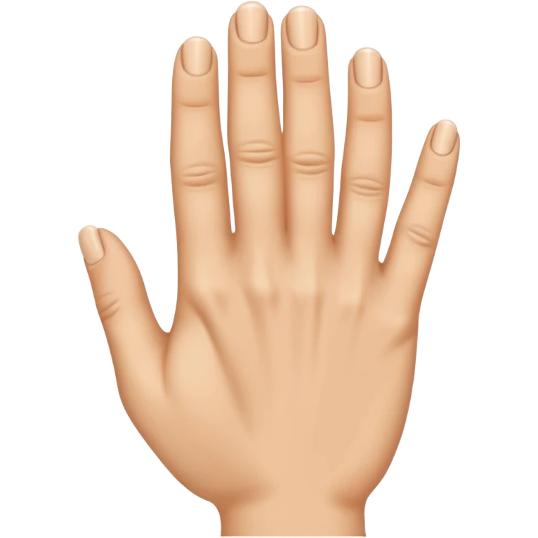 A hand with the ring finger folded inwards emoji