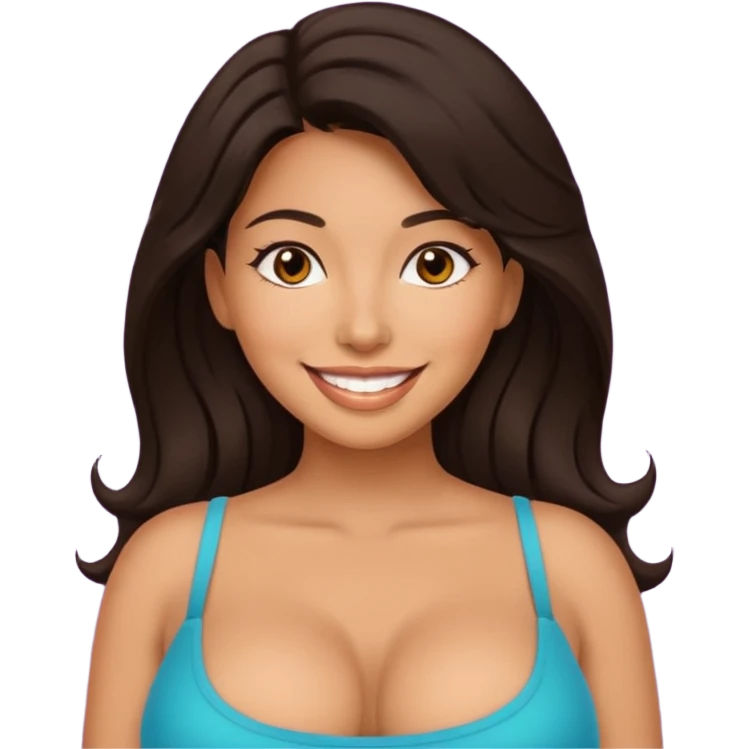 Bigger boobs latina emoji