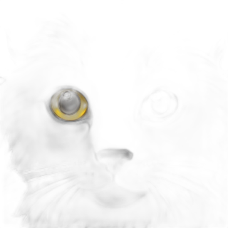 blackest nebelung cat emoji