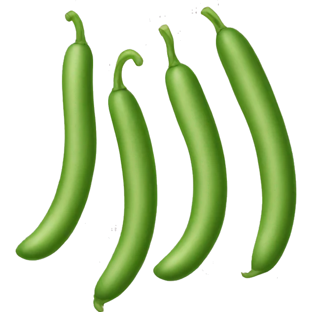 French beans  emoji