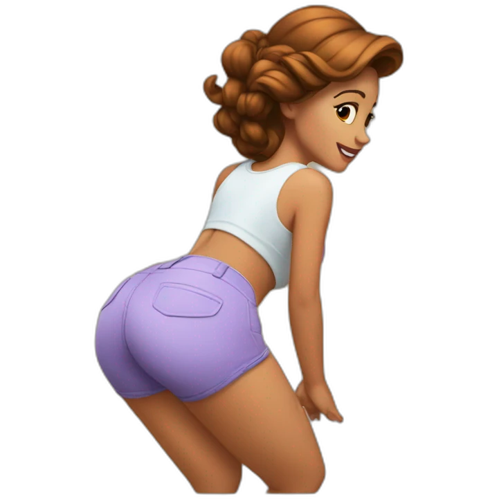 belle fesses emoji