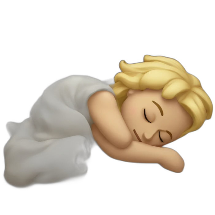 sleeping emoji