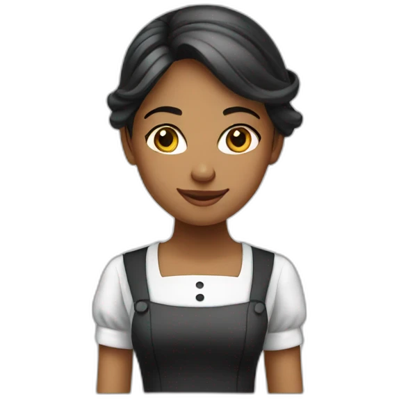 maid girl emoji