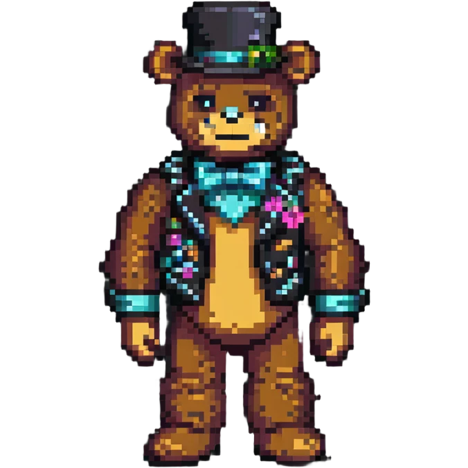 Glamrock Freddy from Five Nights at Freddy's Security Breach emoji
